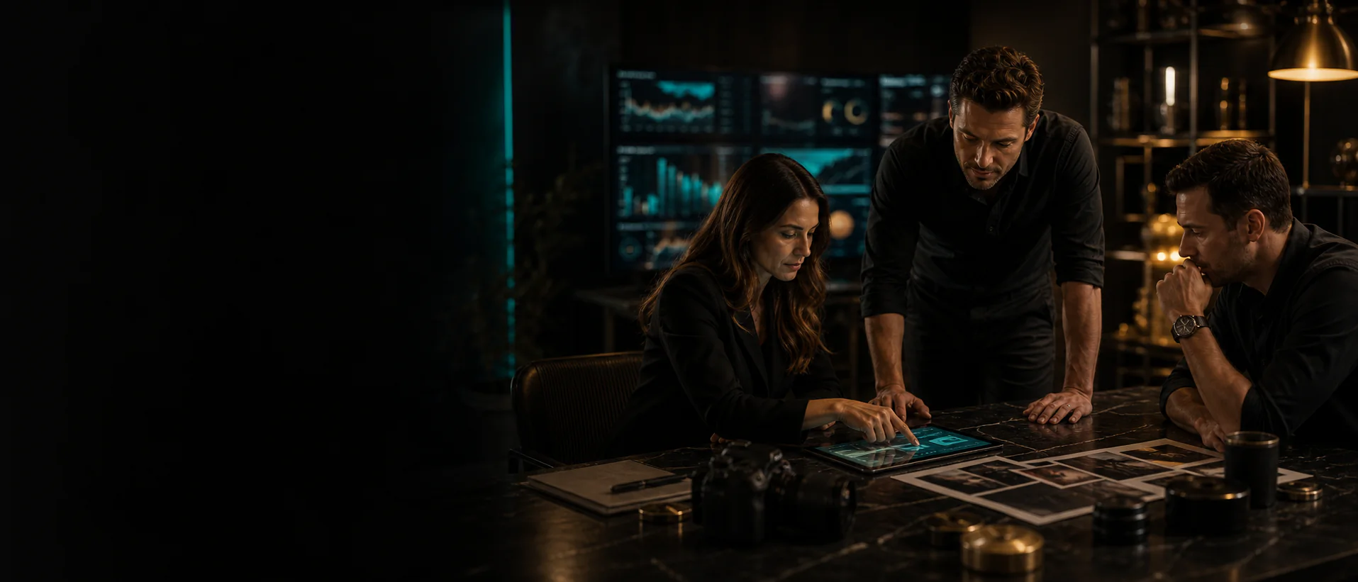 Packages cinematic strategy room banner