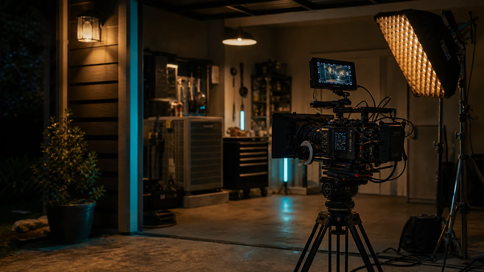 Logo Redesign Full Identity supporting image showing a clean video production setup for Sinai Media clients in Woodstock and the Atlanta area.